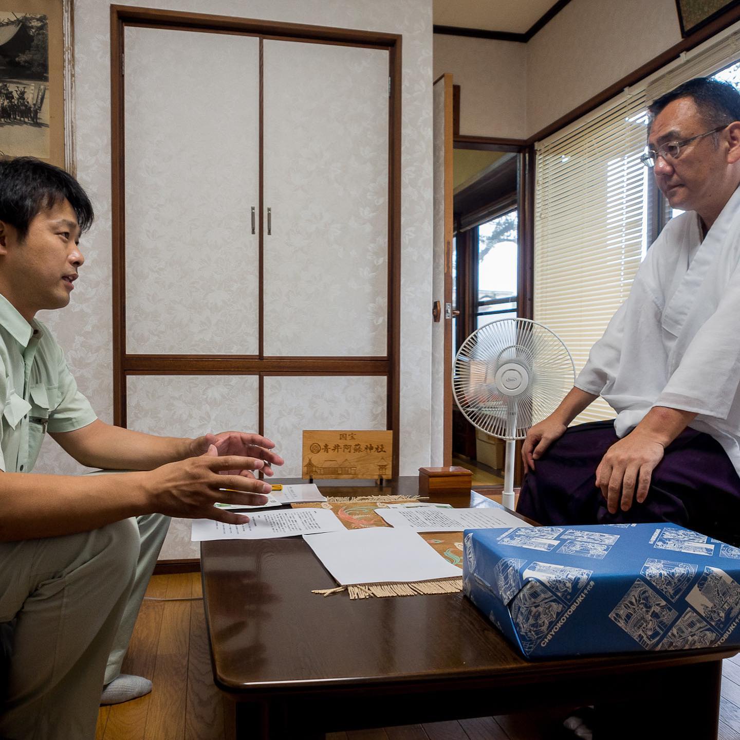 畳と、青井阿蘇神社